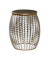 Glam Accent Table - Silver