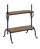 Industrial Coat Rack