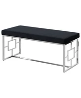 Louie Stainless Steel Bench