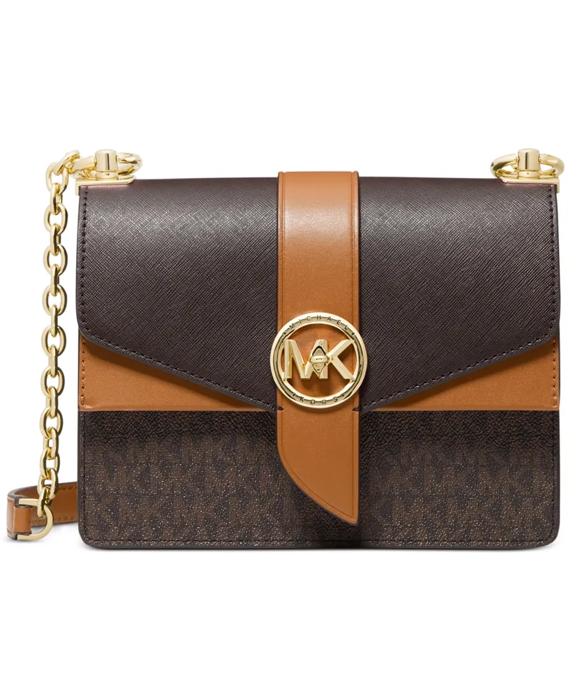 Michael Kors Logo Greenwich Small Convertible Crossbody