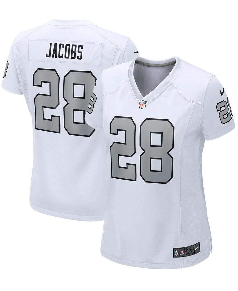 Women's Josh Jacobs Las Vegas Raiders Player Game Team Jersey