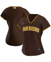 Women's Brown San Diego Padres Road Replica Team Jersey