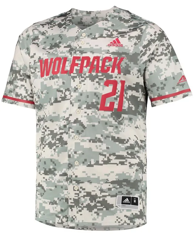 Adidas Men's Camo Nc State Wolfpack Replica Baseball Jersey