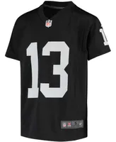 Big Boys and Girls Hunter Renfrow Black Las Vegas Raiders 2020 Game Jersey