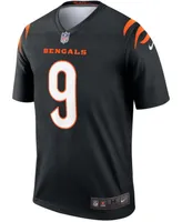 Men's Joe Burrow Black Cincinnati Bengals Legend Jersey