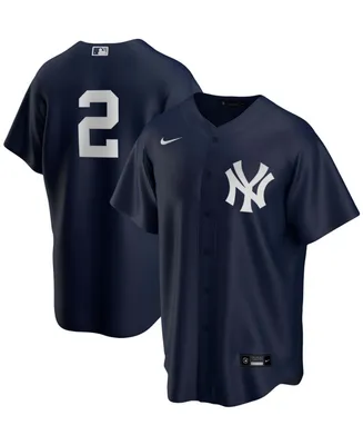 Men's Derek Jeter Navy New York Yankees Alternate Replica Player Jersey