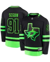 Men's Tyler Seguin Black Dallas Stars 2020/21 Alternate Premier Breakaway Player Jersey