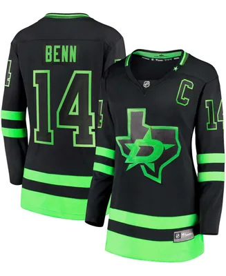 Women's Jamie Benn Black Dallas Stars 2020/21 Alternate Premier Breakaway Player Jersey