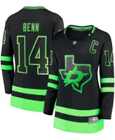 Women's Jamie Benn Black Dallas Stars 2020/21 Alternate Premier Breakaway Player Jersey