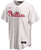 Men's Jt Realmuto White Philadelphia Phillies Home Replica Player Name Jersey