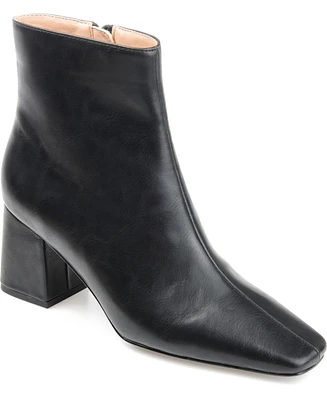 Journee Collection Women's Haylinn Block Heel Dress Booties