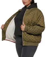 Levi's Plus Quilted Bomber Jacket