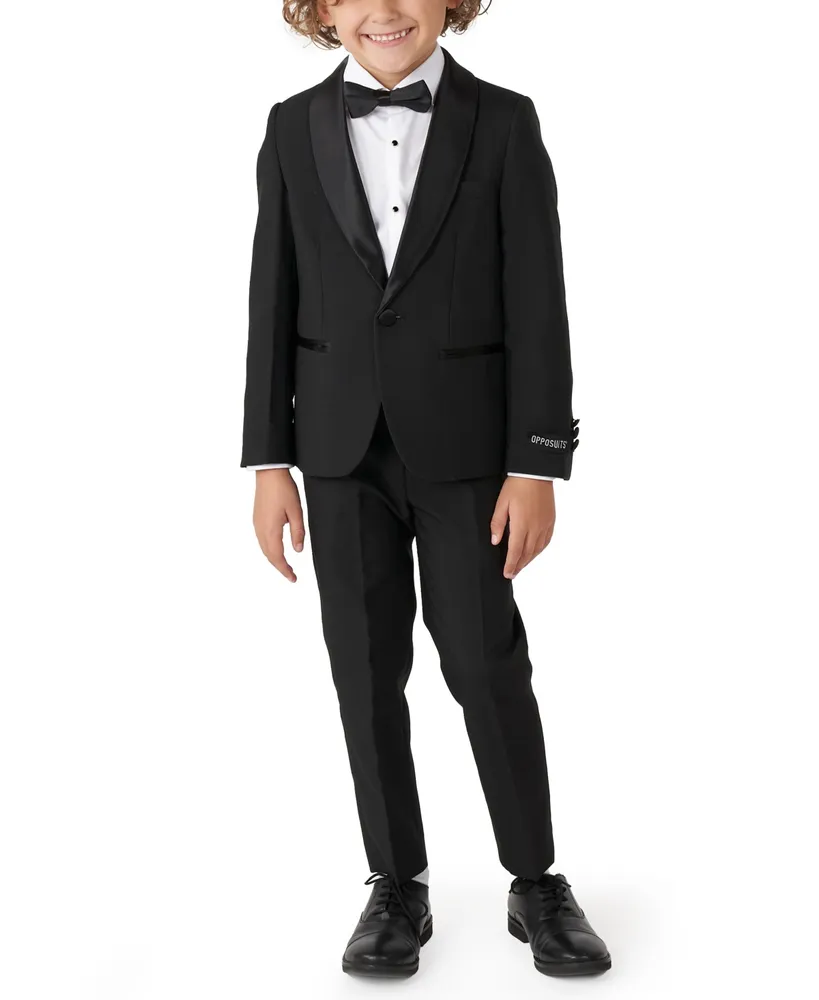 OppoSuits Big Boys 3-Piece Jet Set Solid Tuxedo Set