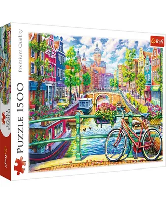 Trefl Jigsaw Puzzle Amsterdam Canal, 1500 Pieces
