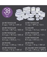 Lock n Lock 38-Pc. Easy Essentials Food Storage Container Set
