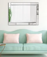 Empire Art Direct Moderno Beveled Rectangle Wall Mirror