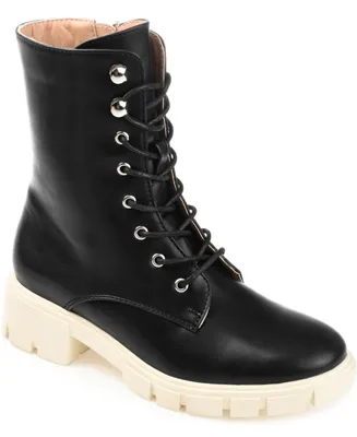 Journee Collection Women's Madelynn Lug Sole Boots