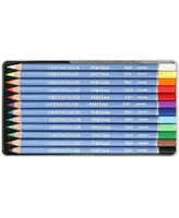 Cretacolor Marino Lightfast Watercolor Pencil Set, 12 Pieces