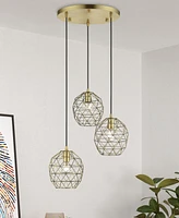 Geometric 3 Lights Pendant