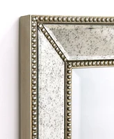 Empire Art Direct Solid Wood Frame Covered with Beveled Antique Mirror Panels