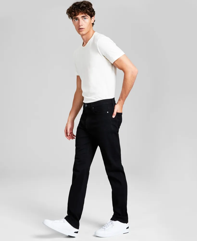 And Now This Men's Straight-Fit Stretch Jeans