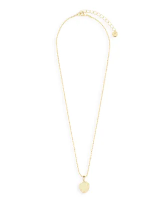 Camille 14k Gold Plated Pendant Necklace - Gold