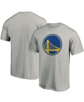 Men's Charcoal Golden State Warriors Primary Team Logo T-shirt