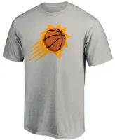 Men's Charcoal Phoenix Suns Primary Team Logo T-shirt