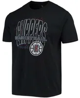 Men's Black La Clippers Playground T-shirt