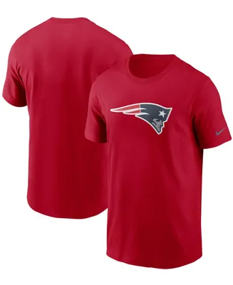 Men's Big and Tall Red New England Patriots Primary Logo T-shirt
