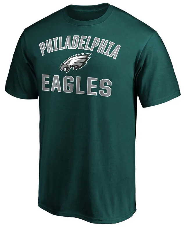 Men's Fanatics Branded Midnight Green Philadelphia Eagles Victory Arch T- Shirt