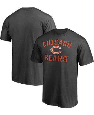 Men's Heathered Charcoal Chicago Bears Victory Arch T-shirt