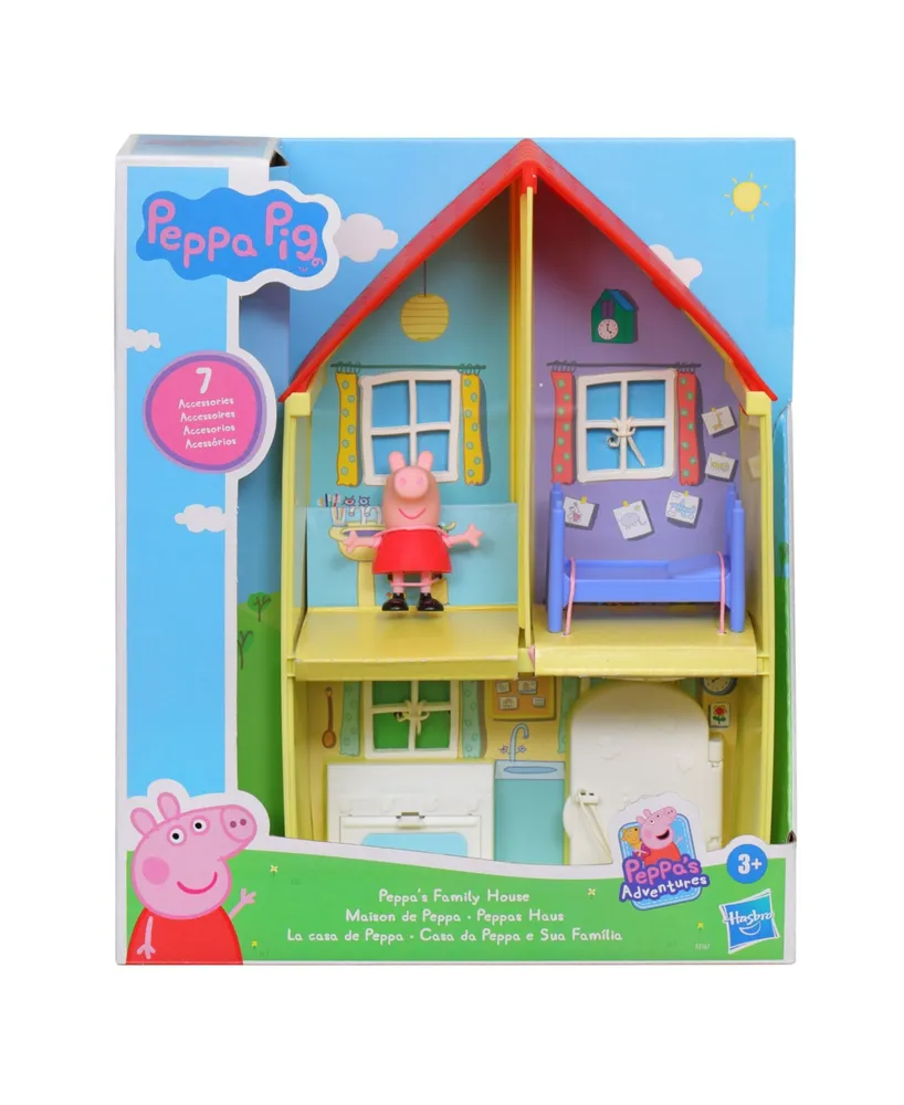 Peppa Pig Pep Peppa's Opp House Set, 7 Piece