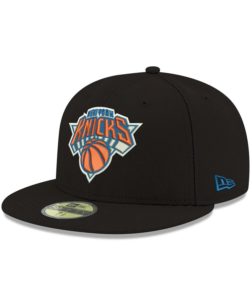 New Era Men's New York Knicks Official Team Color 59FIFTY Fitted Hat