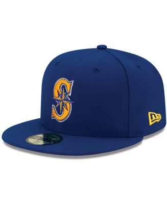New Era Men's Seattle Mariners Alternate 2 Authentic On Field 59FIFTY Fitted Hat