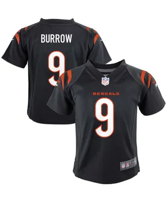 Nike Preschool Joe Burrow Black Cincinnati Bengals Game Jersey