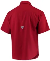 Columbia Men's Alabama Crimson Tide Pfg Tamiami Shirt