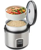 Aroma Arc-914SB 8-Cup Cool-Touch Rice Cooker, Stainless Steel