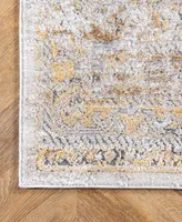 nuLoom Druzy CFDR05B 2'6" x 8' Runner Area Rug - Gold