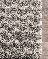 nuLoom Sahara Shag MLSH02B 6'7" x 9' Area Rug