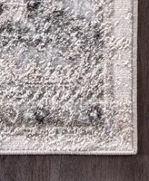 nuLoom Druzy CFDR05A 5' x 8' Area Rug - Silver