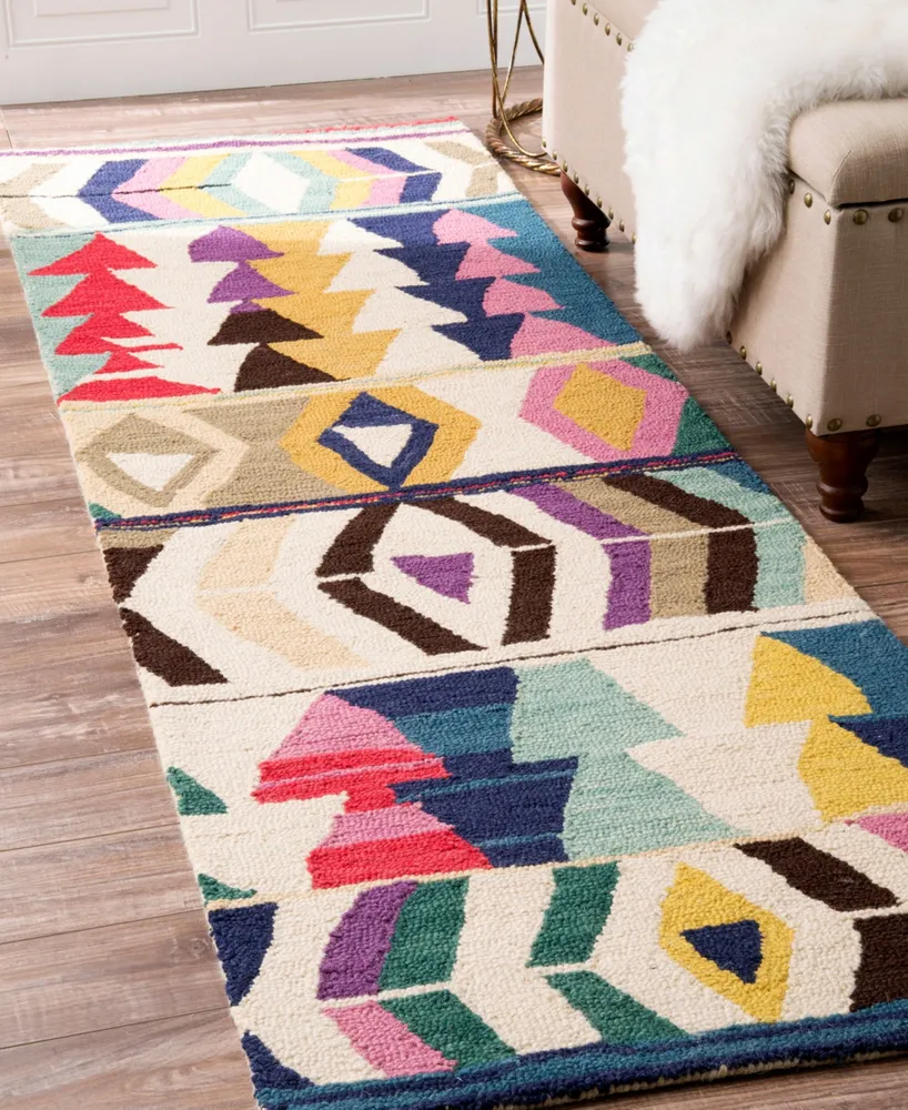 nuLoom Harmony MJAH02A 2'6" x 12' Runner Area Rug