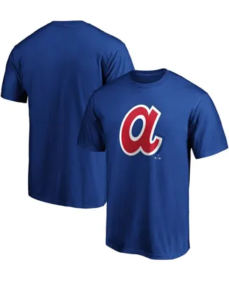 Men's Royal Atlanta Braves Cooperstown Collection Forbes Team T-shirt