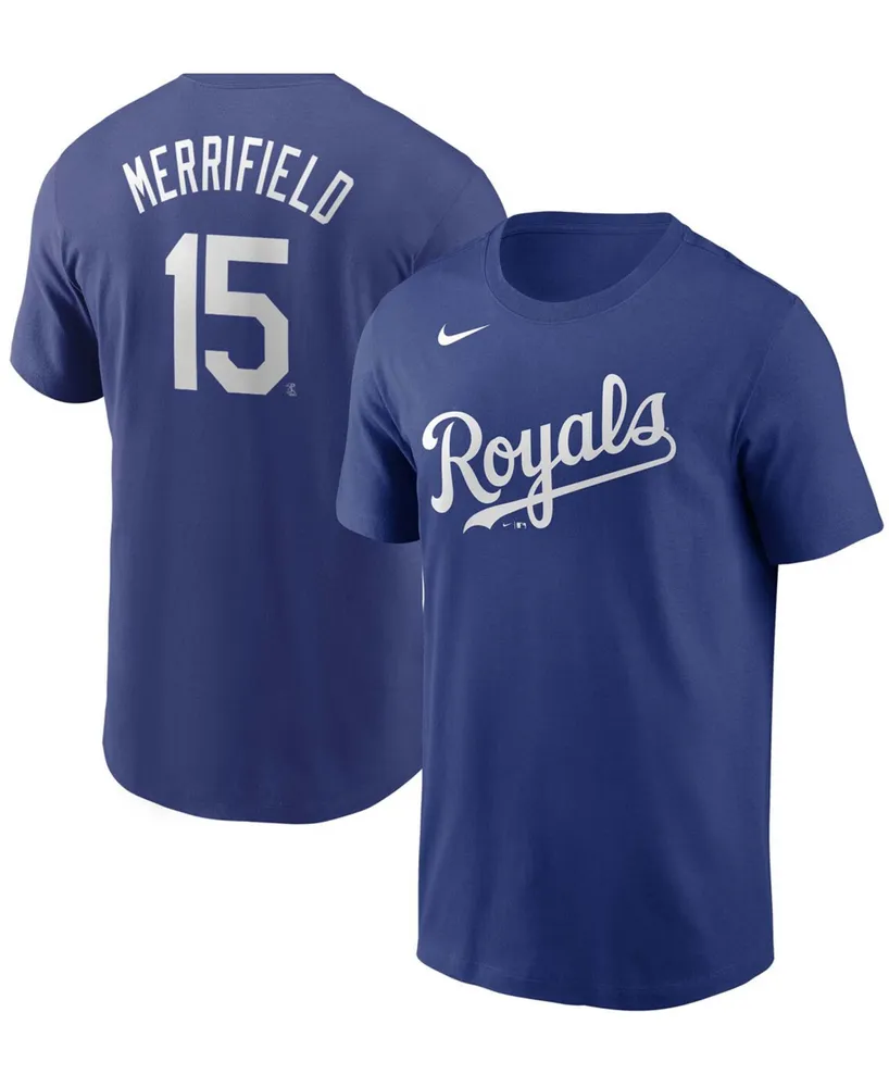 Men's Royal Kansas City Royals Name Number T-shirt