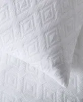 Double Diamond Matelasse Duvet Cover Set Collection