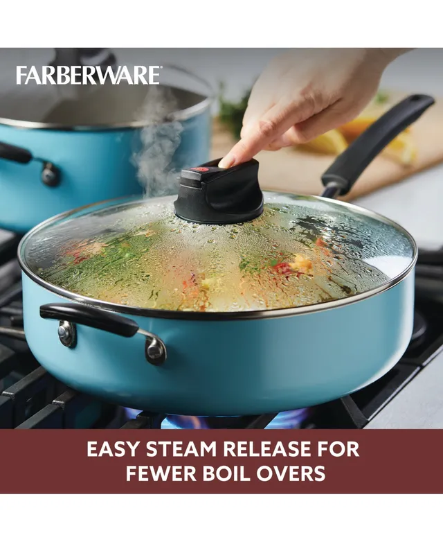 Farberware Style 6-qt. Non-Stick Stockpot, Color: Blue - JCPenney