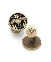 Harry Potter Men's Qudditch Field Cufflinks - Gold