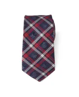 Disney Men's Mickey and Friends Plaid Men's Tie