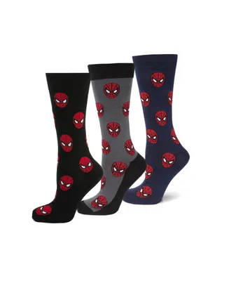 Marvel Men's Spider-Man Sock Set, Pack of 3