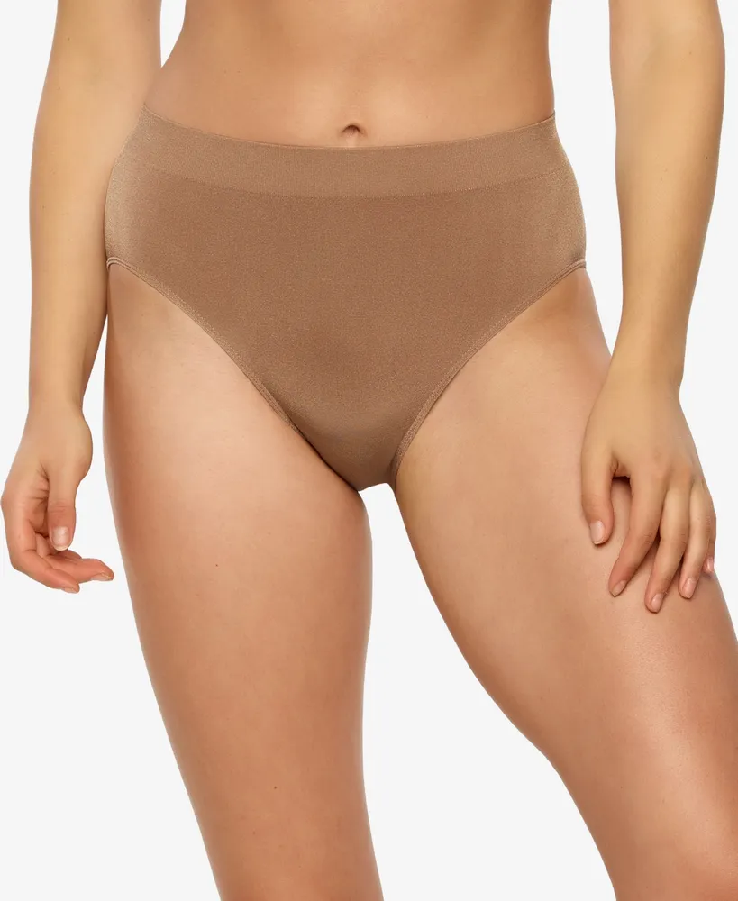 Women's Body Smooth Seamless High Leg Brief Panty